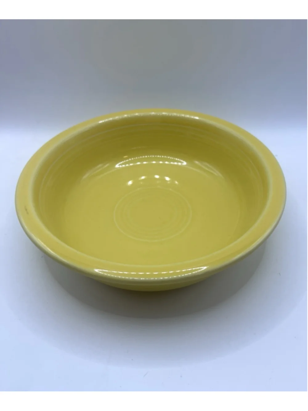 Fiestaware Sunflower Yellow Bowl Ceramic Stoneware Soup Cereal Salad 6 3/4”